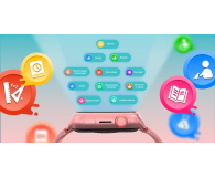 Stelio Junior Pro AI 4G różowy - 1575957 - zdjęcie 8